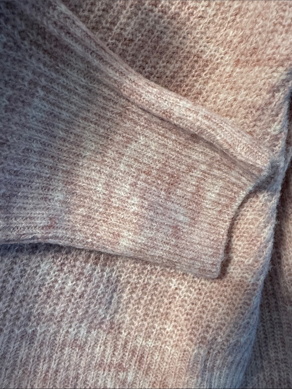 Topshop Blush Pink Ribbed Crewneck Sweater - Picture 6 of 7
